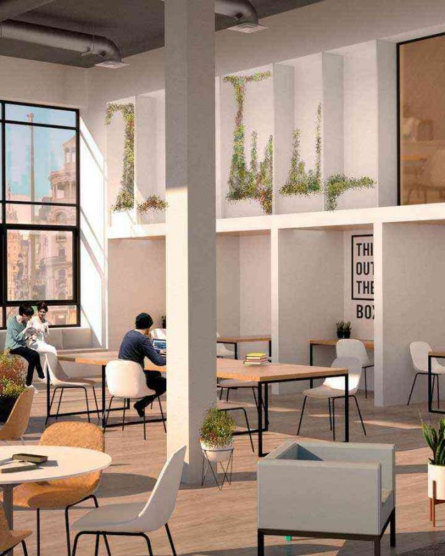 Coworking and Coffee shop